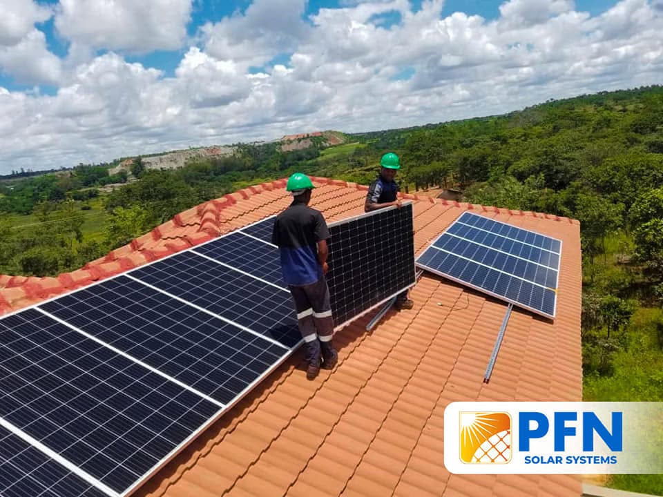Solar installation process